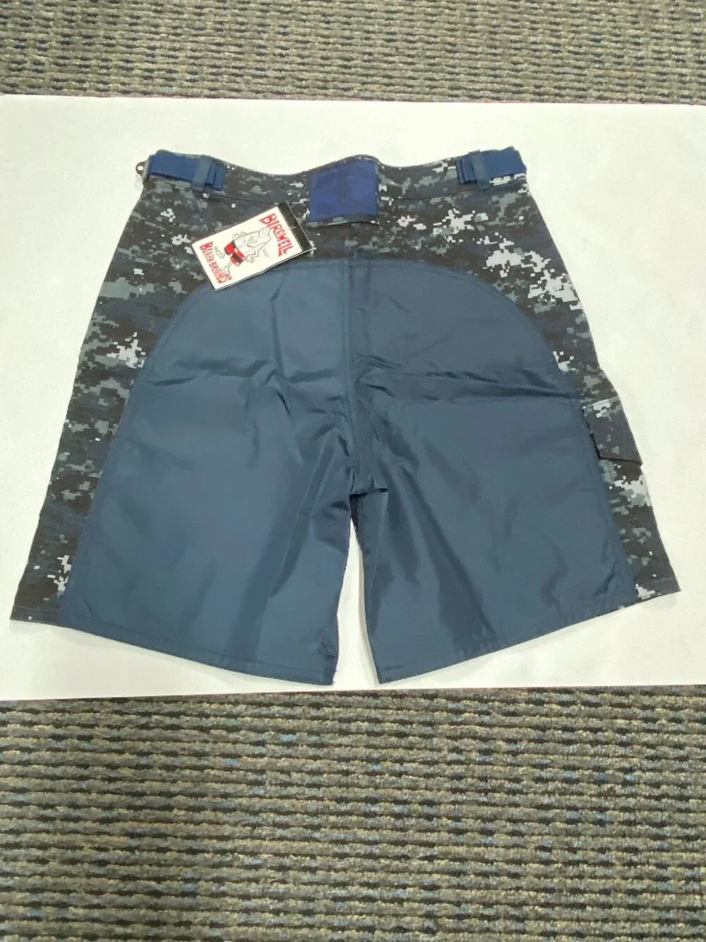 Birdwell Beach Britches Men's Ripstop Tactical Walkshorts - Navy Camo (S)
